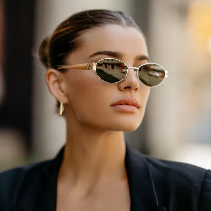 Eternal Elegance Women's Oval Sunglasses