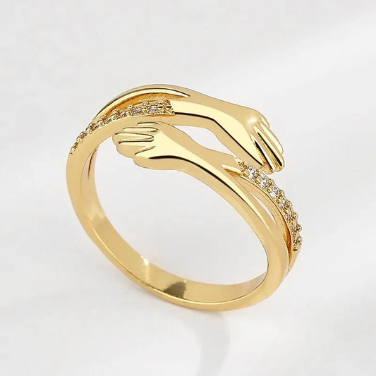 Eternal Embrace Hug Ring