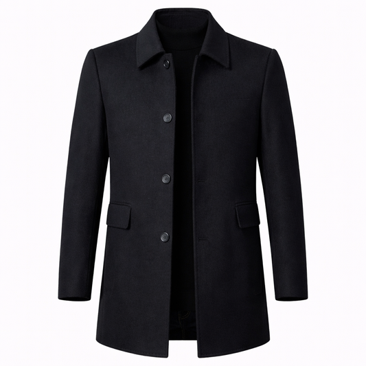 Men's Classic Wool Overcoat