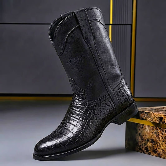 Men's Vintage Leather Heritage Boots
