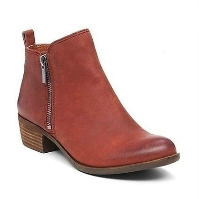 Women's Classic Block Heel Ankle Boots