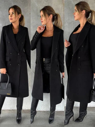 Women's Longline Tailored Trench Coat