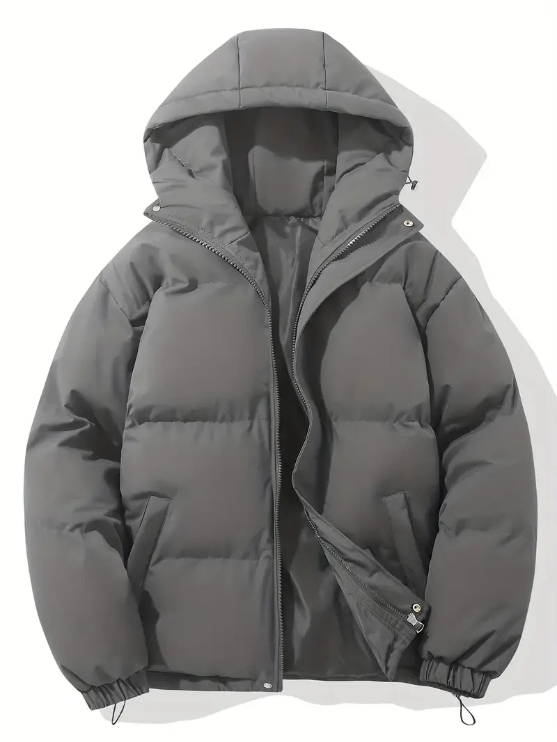 Women's Oversized Quilted Hooded Puffer Jacket