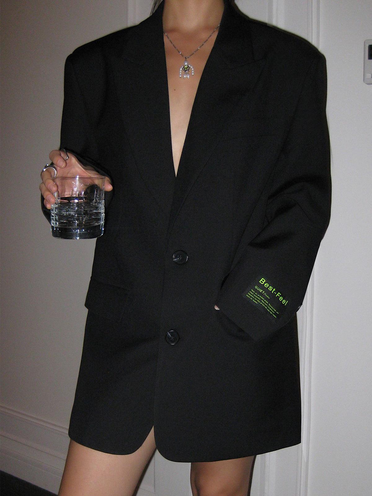 Women's Oversized Tailored Blazer Coat
