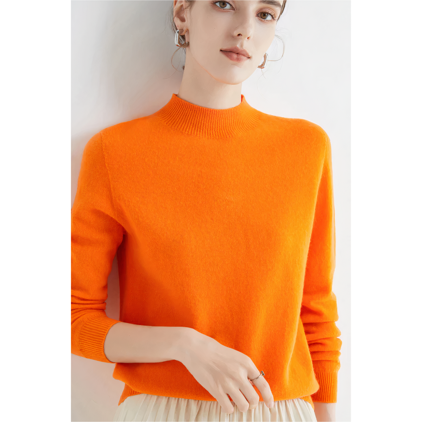 Women's Knitted Soft-Touch Sweater