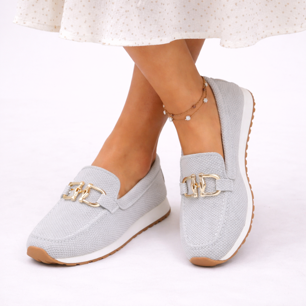 Women’s Lightweight Buckle Loafers for Everyday Wear
