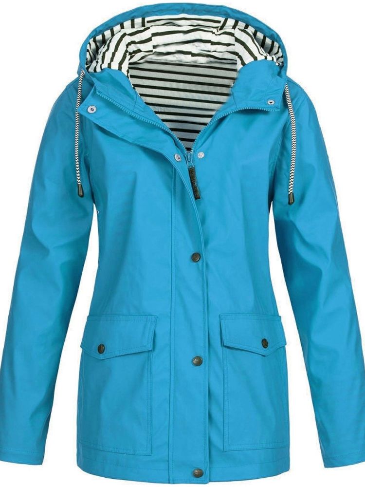Women's Waterproof Windproof Trench Coat