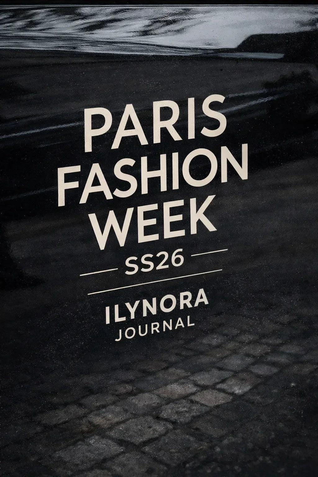 Paris Fashion Week SS2026