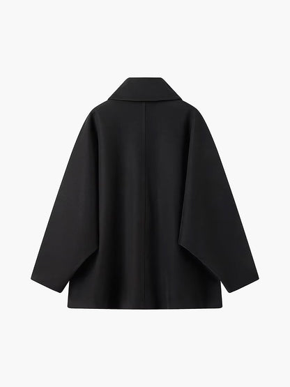 Women's Oversized Batwing Wool Blend Coat