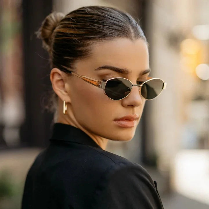 Eternal Elegance Women's Oval Sunglasses