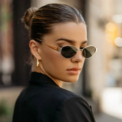 Eternal Elegance Women's Oval Sunglasses