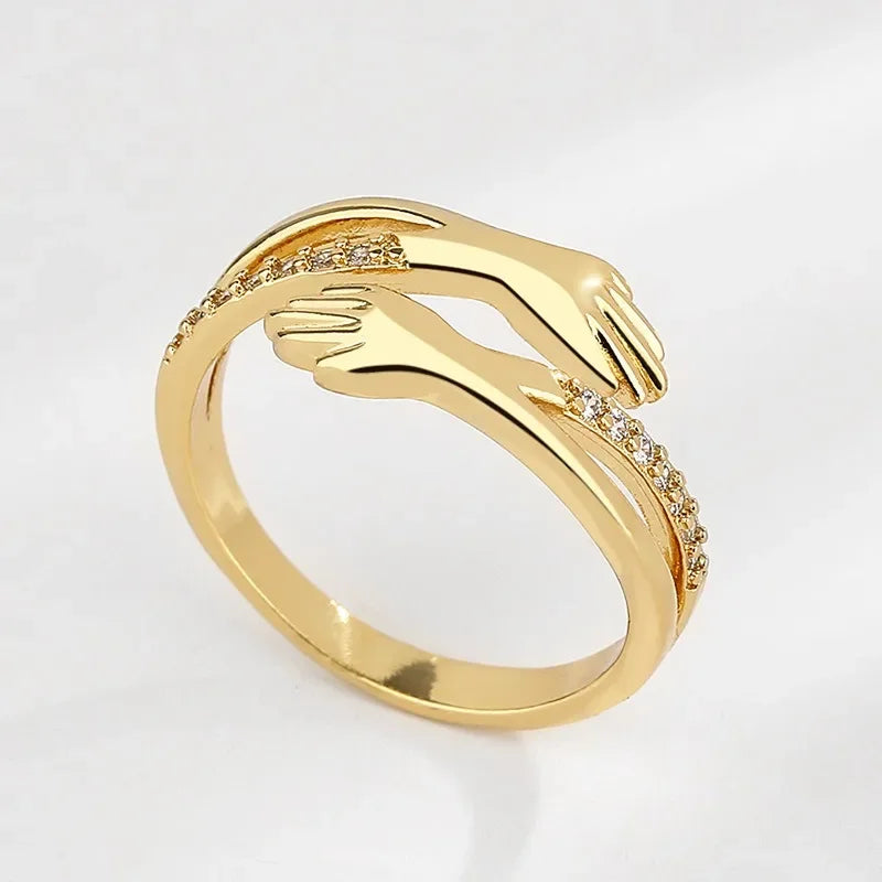 Eternal Embrace Hug Ring