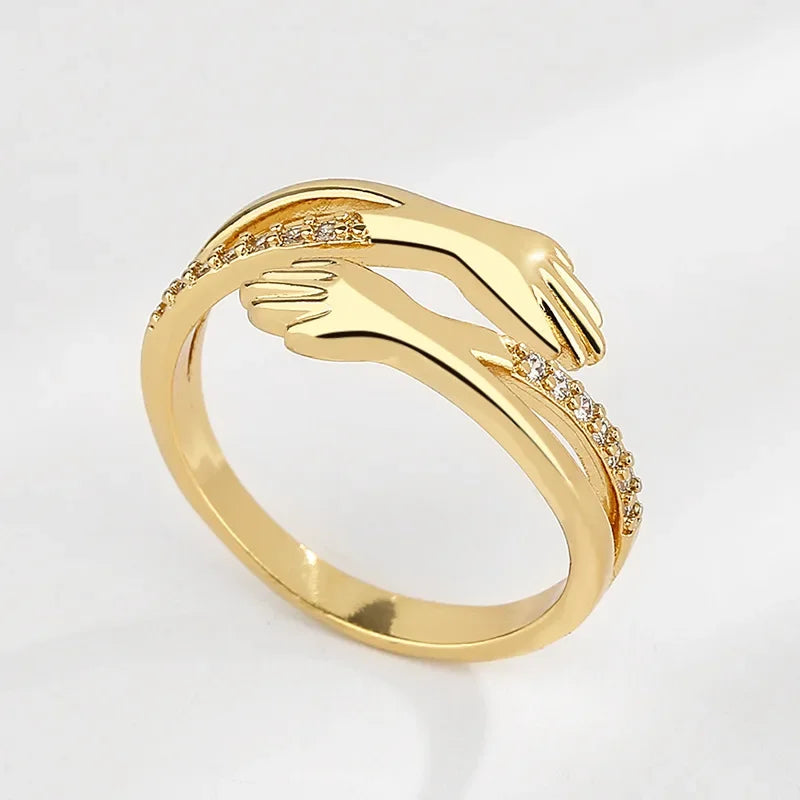 Eternal Embrace Hug Ring