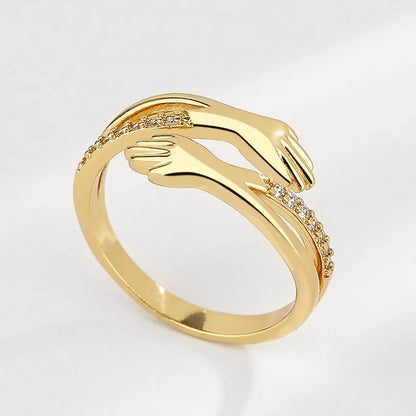 Eternal Embrace Hug Ring