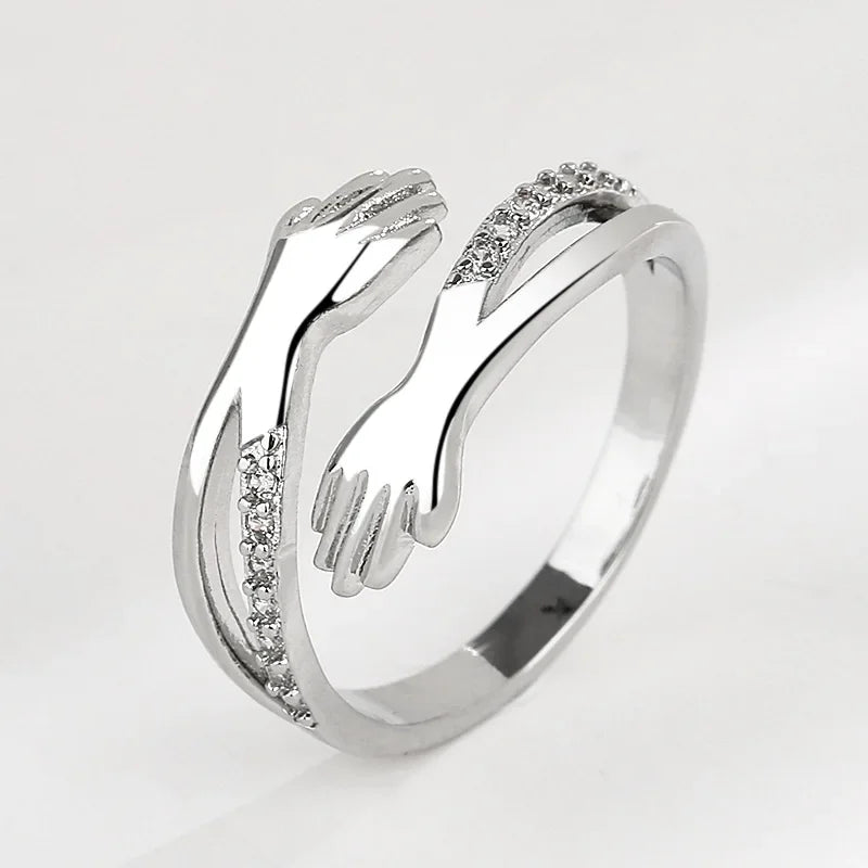 Eternal Embrace Hug Ring