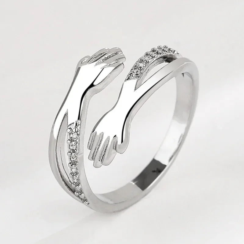 Eternal Embrace Hug Ring