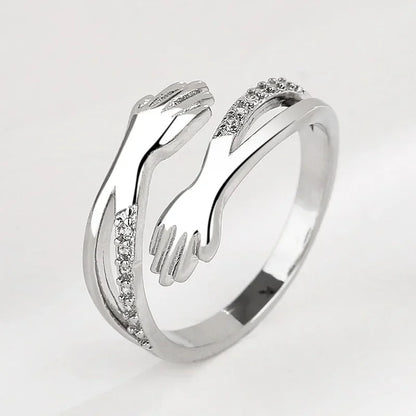 Eternal Embrace Hug Ring