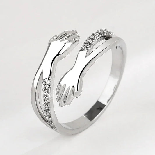 Eternal Embrace Hug Ring