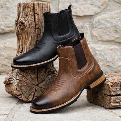 Men's Casual Chelsea Ankle Boots for Everyday Wear