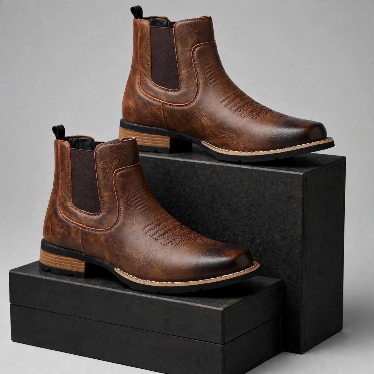 Men's Casual Chelsea Ankle Boots for Everyday Wear