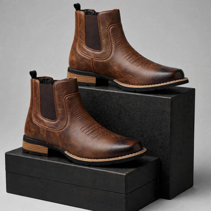 Men's Casual Chelsea Ankle Boots for Everyday Wear