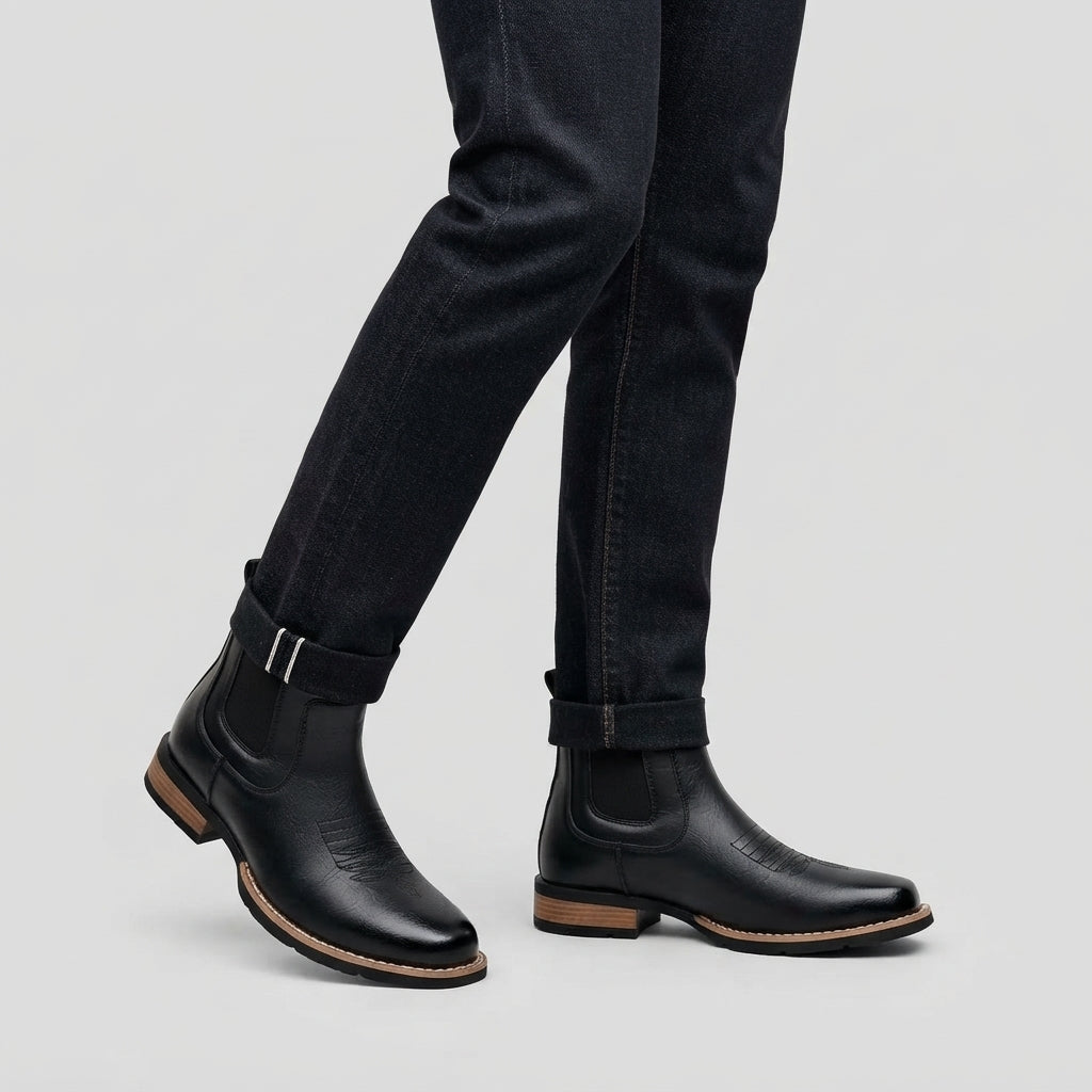 Men's Casual Chelsea Ankle Boots for Everyday Wear