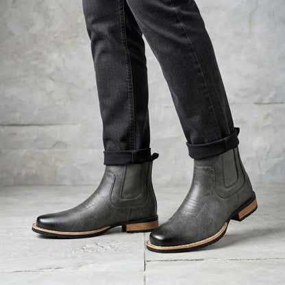 Men's Casual Chelsea Ankle Boots for Everyday Wear