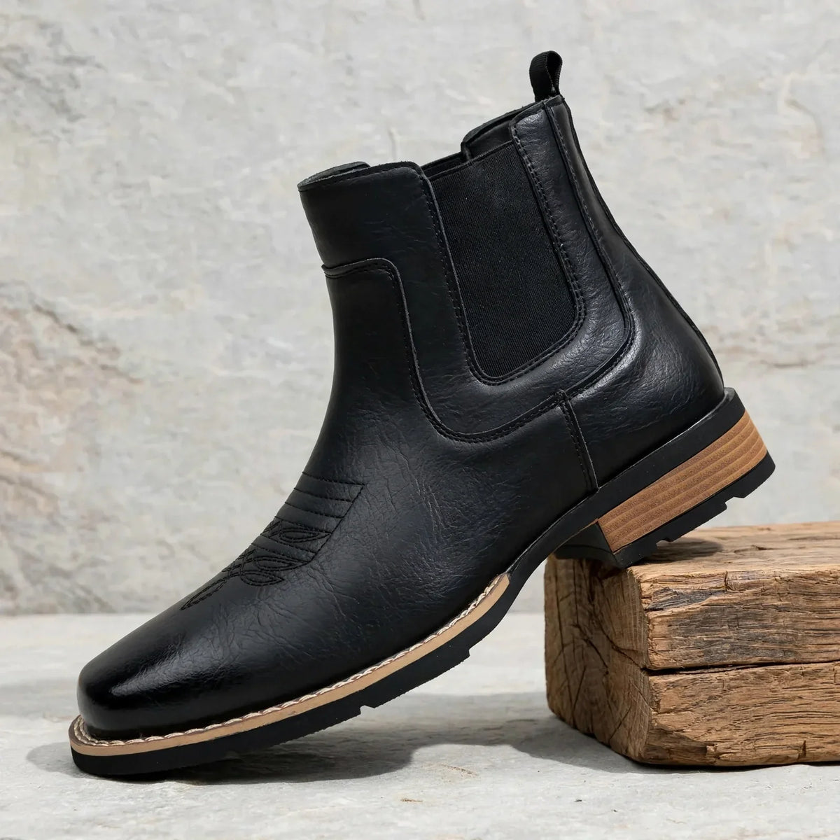 Men's Casual Chelsea Ankle Boots for Everyday Wear