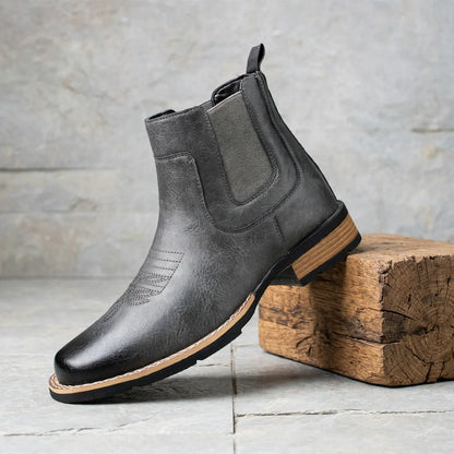 Men's Casual Chelsea Ankle Boots for Everyday Wear