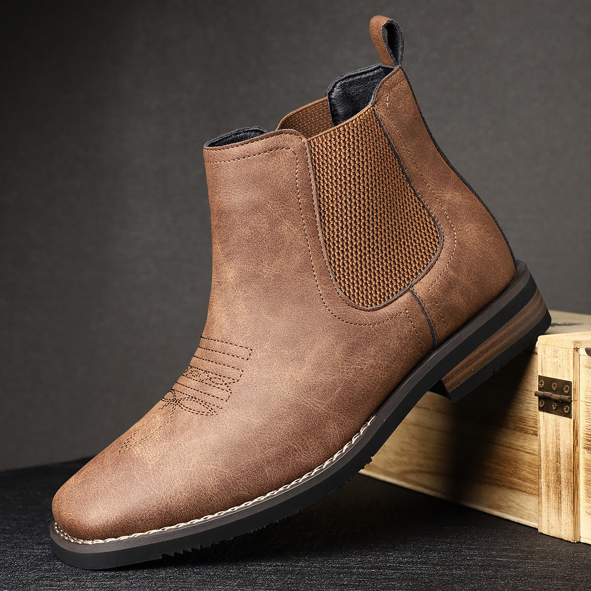 Men's Classic Leather Boots