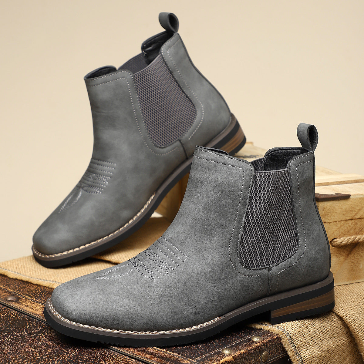 Men's Classic Leather Boots