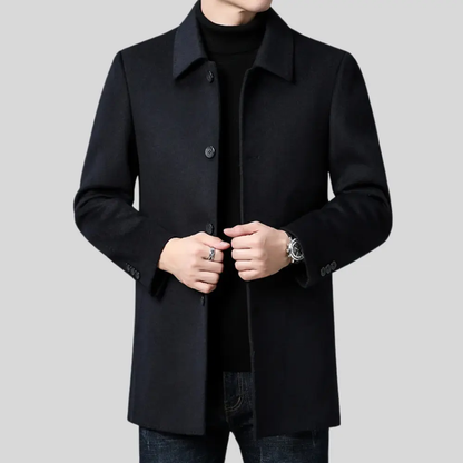 Men's Classic Wool Overcoat