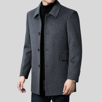 Men's Classic Wool Overcoat