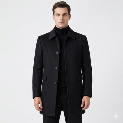 Men's Classic Wool Overcoat