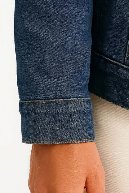 Men's Fleece Lined Denim Jacket