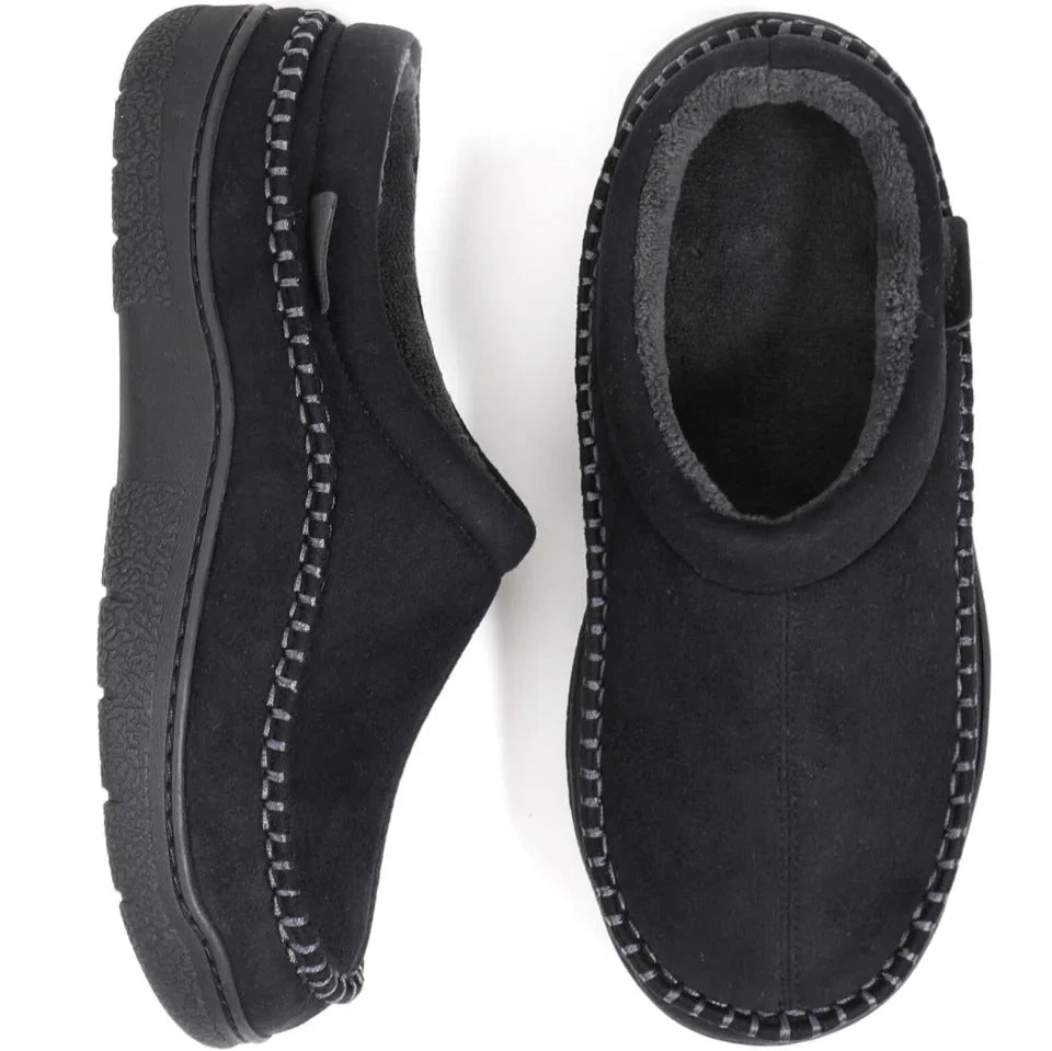 Men's Fleece Lined House Slippers