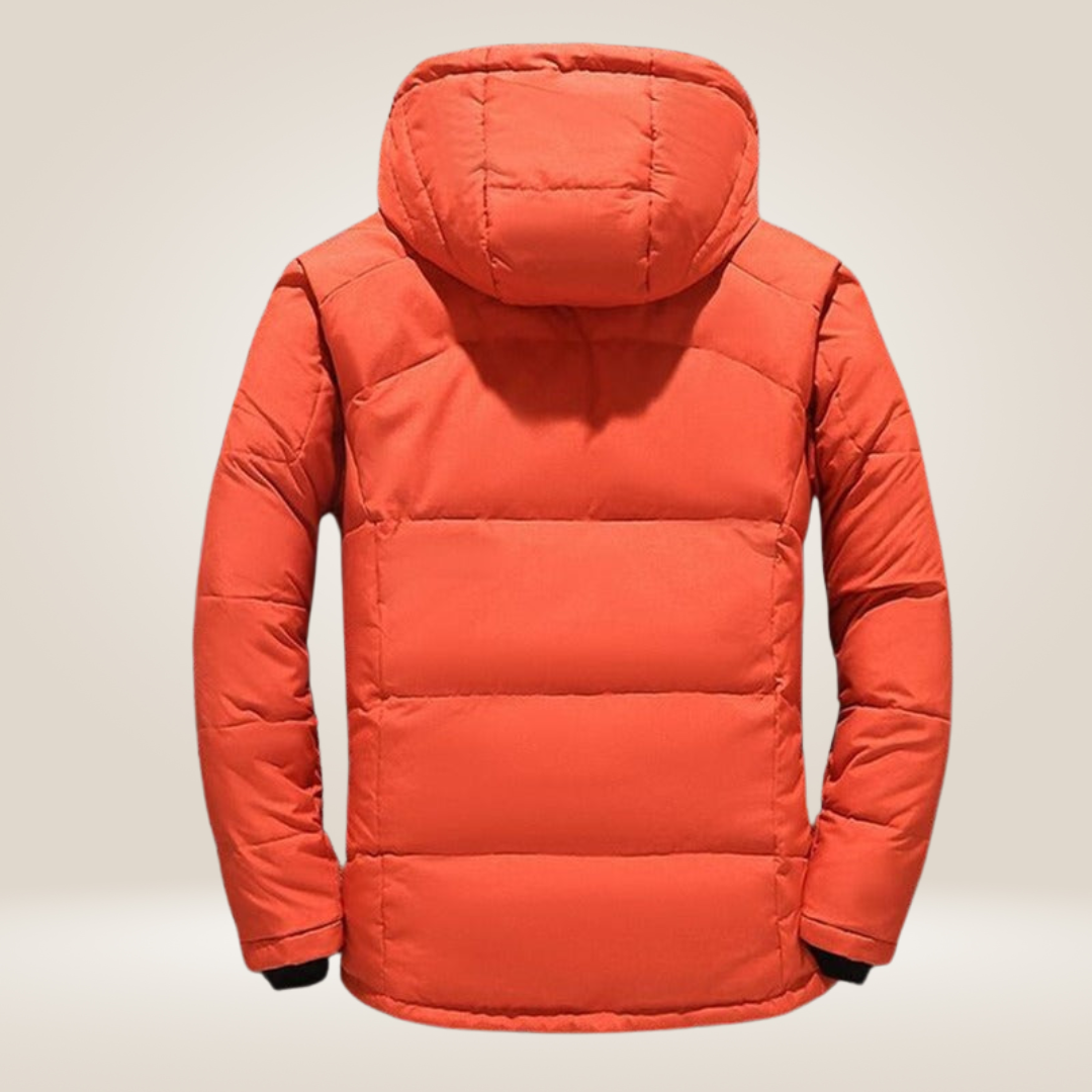 Men's Fleece Lined Waterproof Parka Jacket