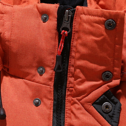 Men's Fleece Lined Waterproof Parka Jacket