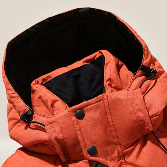 Men's Fleece Lined Waterproof Parka Jacket
