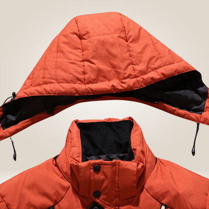 Men's Fleece Lined Waterproof Parka Jacket