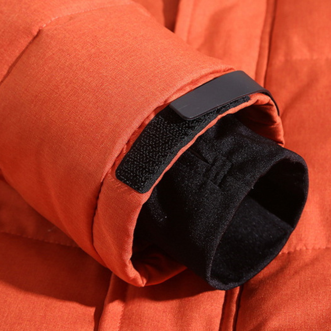 Men's Fleece Lined Waterproof Parka Jacket