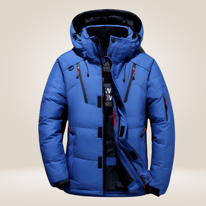 Men's Fleece Lined Waterproof Parka Jacket