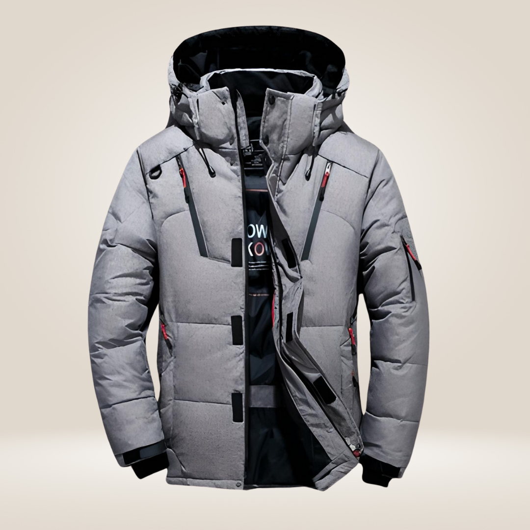 Men's Fleece Lined Waterproof Parka Jacket