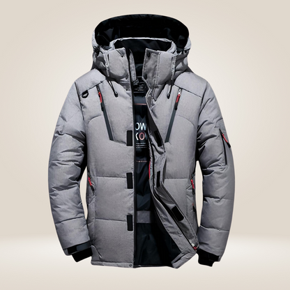 Men's Fleece Lined Waterproof Parka Jacket
