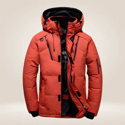 Men's Fleece Lined Waterproof Parka Jacket