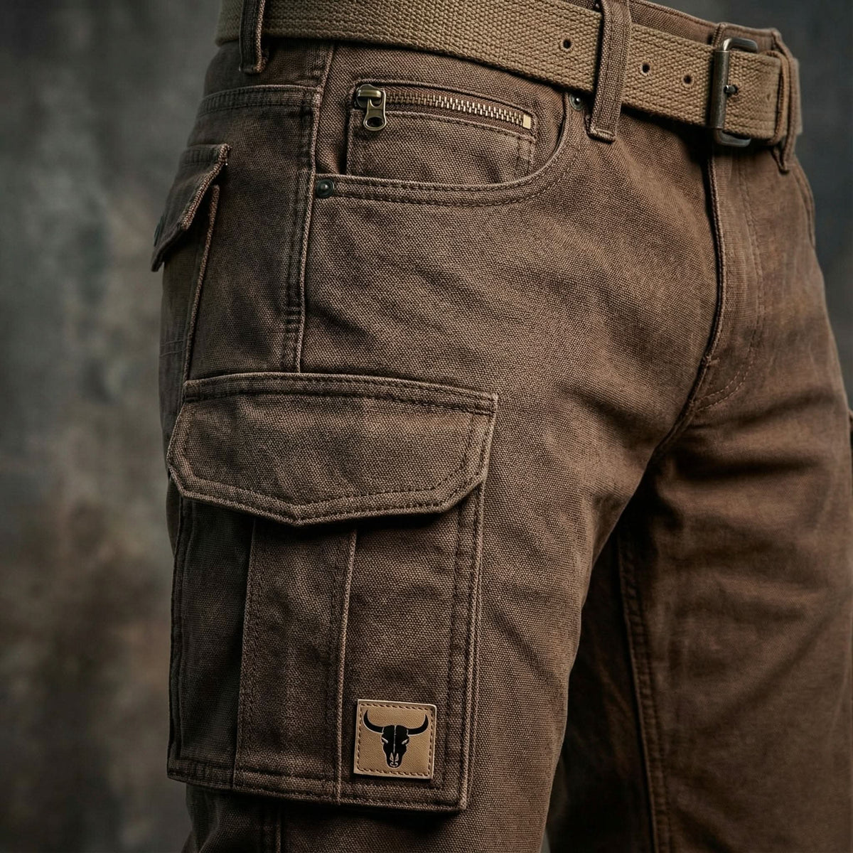 Men's Heavy Duty Cotton Canvas Trousers