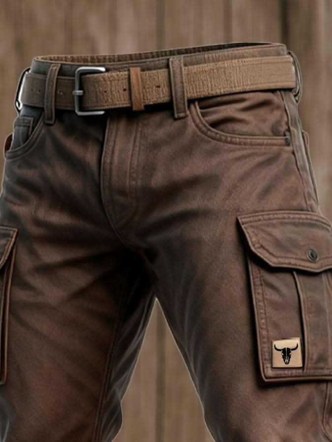 Men's Heavy Duty Cotton Canvas Trousers