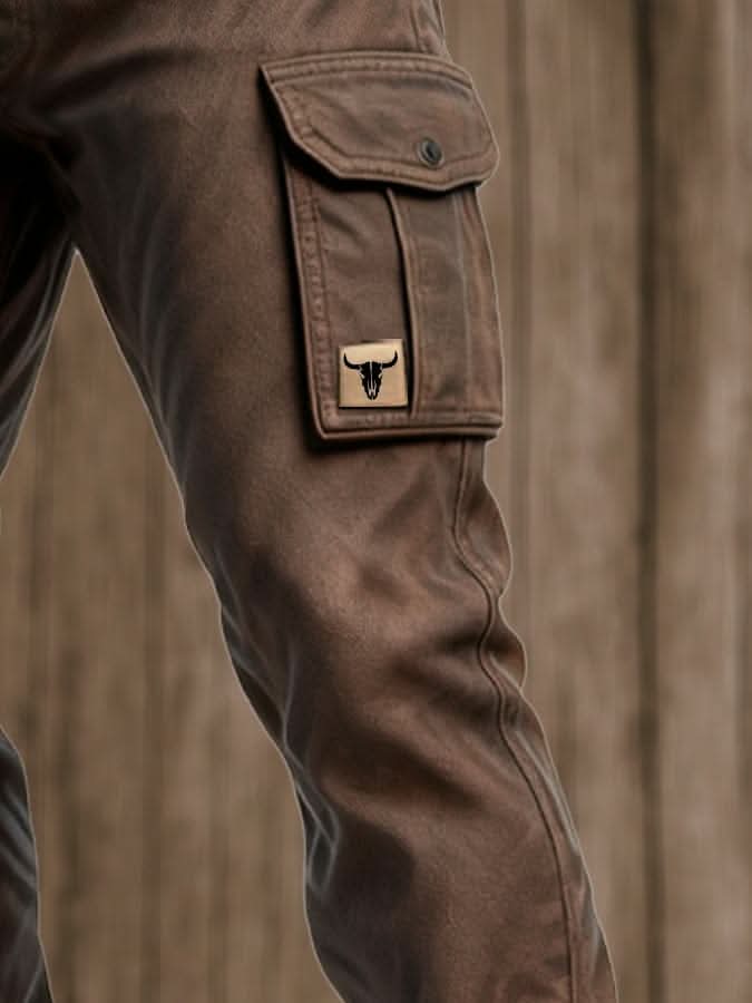 Men's Heavy Duty Cotton Canvas Trousers