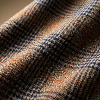 Men's Houndstooth Wool Blend Blazer