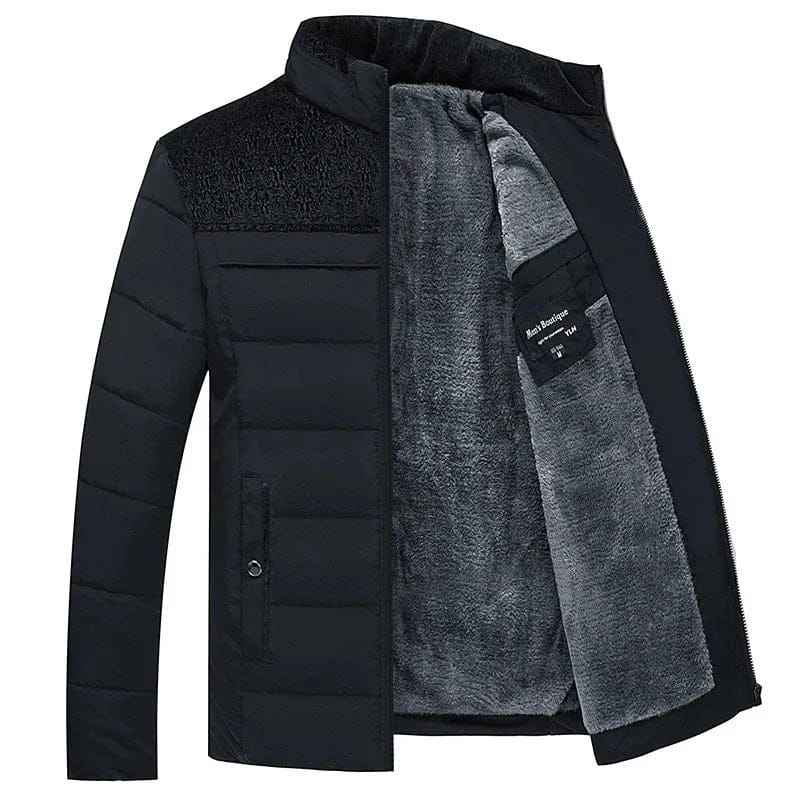 Men's Insulated Fleece Lined Winter Jacket